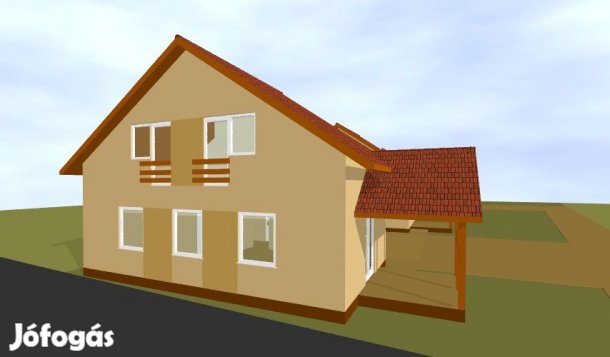 ÚJ ÉPÍTÉSŰ, GARÁZSKAPCSOLATOS IKERHÁZFÉL