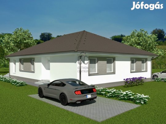 ÚJ ÉPÍTÉSŰ, MODERN IKERHÁZ EGYIK FELE ELADÓ SÁMSONKERTBEN!
