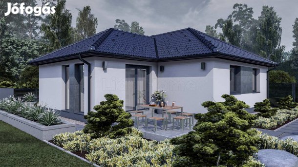 ÚJ ÉPÍTÉSŰ, TÉGLA, 80 m2 CSALÁDI HÁZ ELADÓ Polgárdin!