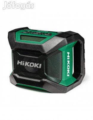 UR18DAW4Z Hikoki akkus rádió 18V Li-ion Bluetooth, Hálózati adapter, B
