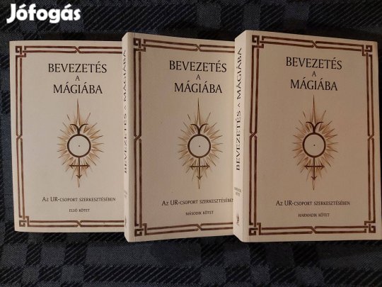 UR-csoport (szerk.): Bevezetés a mágiába I-II-III. (teljes) eladó