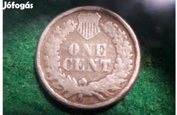 USA 1 cent 1880 Naogyon Titka