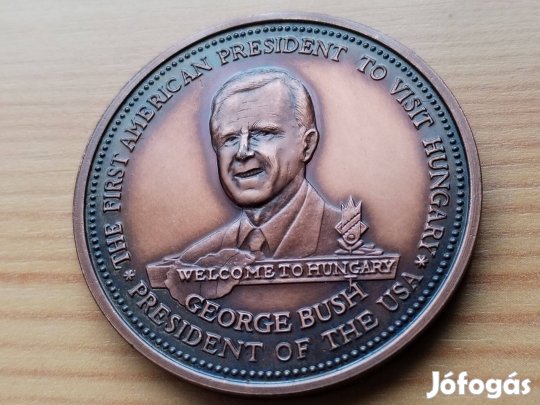 USA Elnöke George Bush 1989-es látogatása Magyarországra br