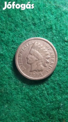 USA Indiánfejes 1 CENT 1895