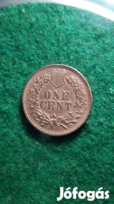 USA Indiánfejes 1 CENT 1899 (Nagyon Ritka)