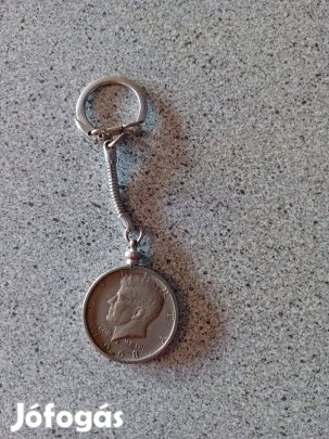 USA Kennedy half dollár ,kulcstartóban ezüst