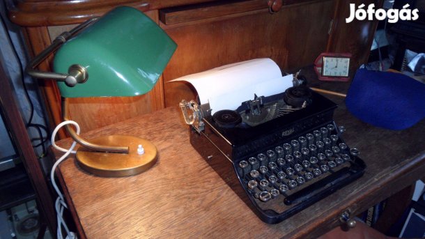 USA antik eredeti Royal táskaírógép azonnal használható 1913