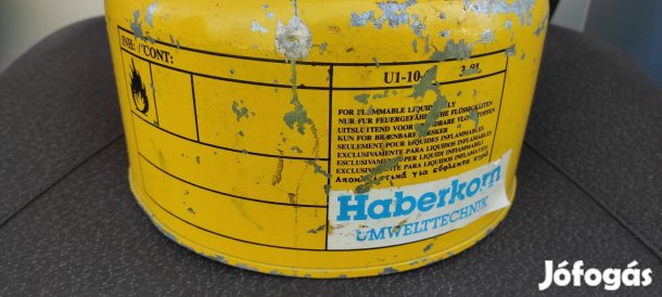 USA üzemanyag kanna tároló retro veterán kanna Gyűjteménybe 