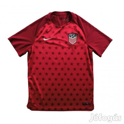 USA válogatott 2018 Nike Pre-Match training foci mez L-es