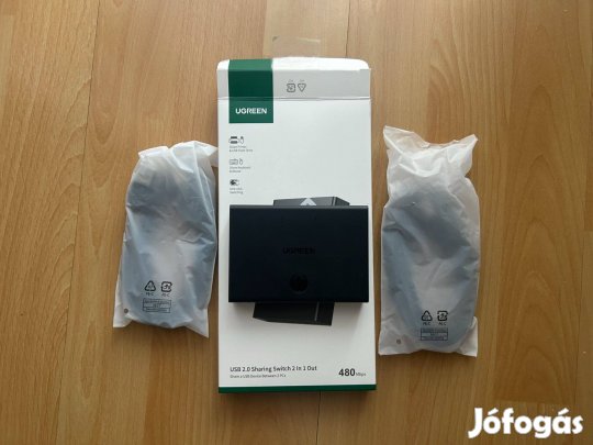 USB-A 2 In 1 Out KVM Switcher