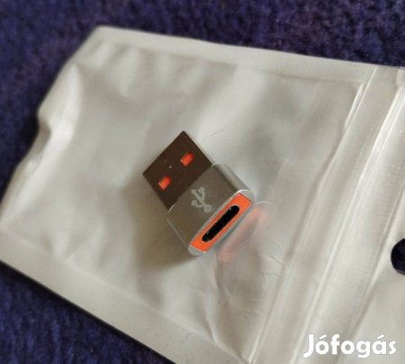 USB-C ről USB A -ra átalakító adater 500 Ft