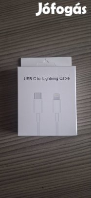 USB-C to lightning 1 méter hosszú töltőkábel