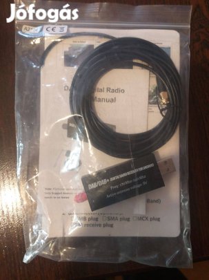 USB DAB/DAB+ rádió vevő adapter