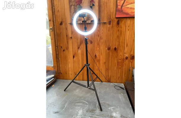 USB LED Körlámpa Telefontartóval