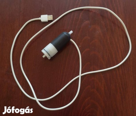 USB elektromotoros oxigénpumpa, usb csatlakozóval