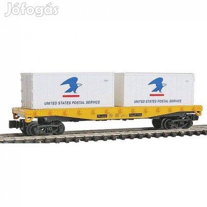 USPS Dupla Konténer Postavagon USA Tehervagon - 1:160 - N