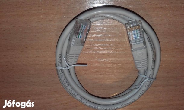 UTP patch kábel 1,5 m új állapotban eladó