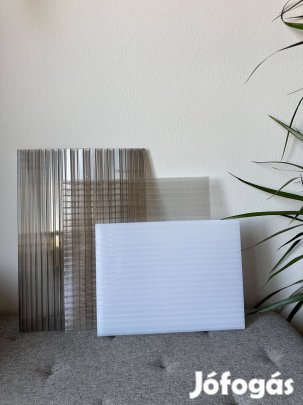 UV álló polikarbonát + komplett előtető kellékek | Raktárról