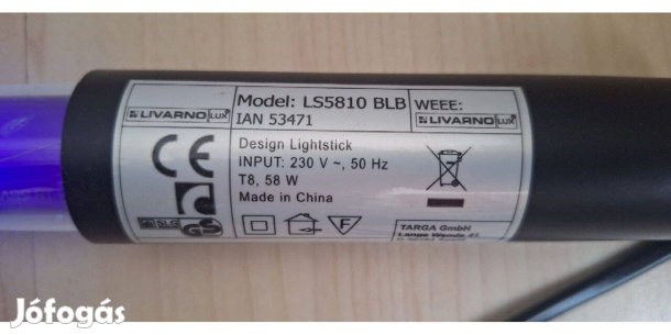 UV neon lámpa 160 cm!