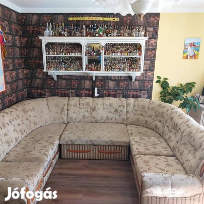 U.alakú kanapé nagyméretű