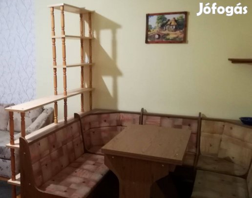 U alakú nagy sarokpad asztallal ülőkével Egerben