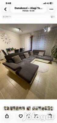 U alaku ülőgarnitura