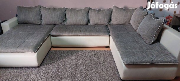 U alakú zsákszövet kanapé ágyazható