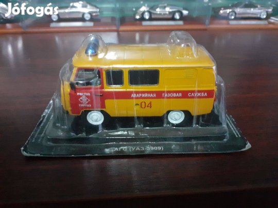 Uaz 3909 "gaz szolgaltatas kocsi" kisauto modell 1/43 Eladó