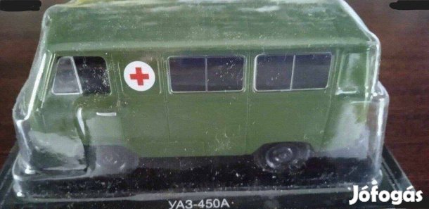 Uaz 450A mentö dobozos kisauto modell 1/43 Eladó