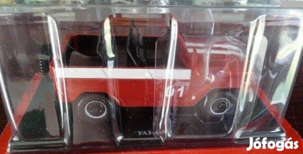 Uaz 469B tüzóltos kisauto modell 1/24 Eladó