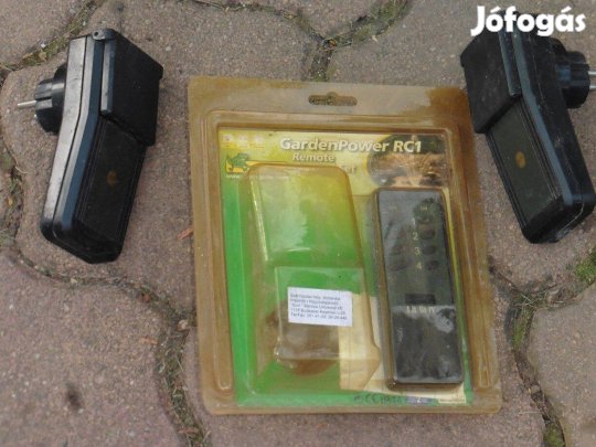 Ubbink Gardenpower távirányító, 2db vezeték nélküli kültéri konnektor