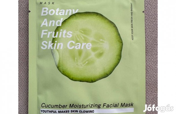 Uborkás frissítő arcmaszk