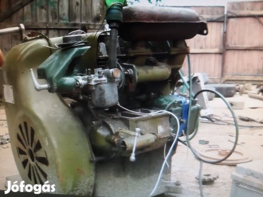 Udm2. 2hengeres 4ütemű léghűtéses benzinmotor