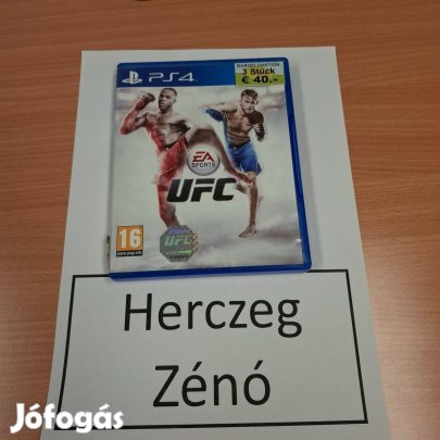 Ufc ps4 játék