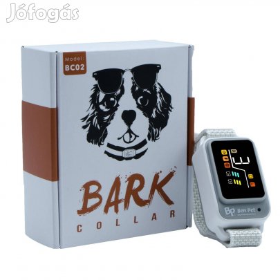 Ugatásgátló nyakörv AI chippel