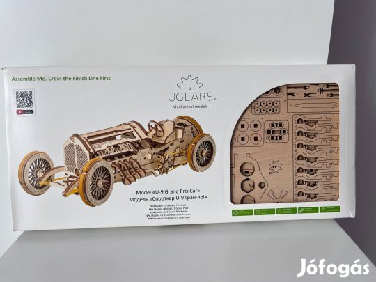 Ugears U-9 Grand Prix versenyautó mechanikus modell