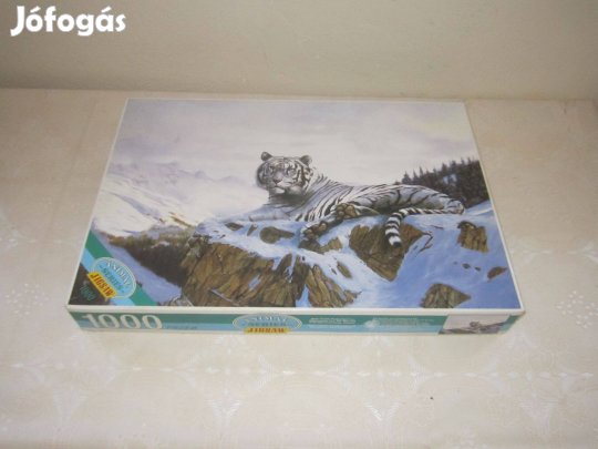 Új 1000 db-os tigrises puzzle