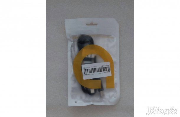 Új 100W USB-A USB-C gyorstöltő adat kábel LED kijelzővel