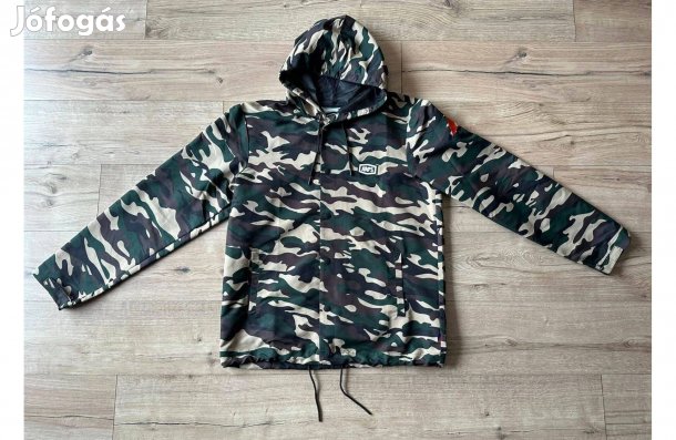 Új 100% forest camo, terepmintás széldzseki, windbreaker (XL)