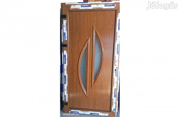 Új 110 x 210 kívül-belül Aranytölgy színű műanyag ajtó