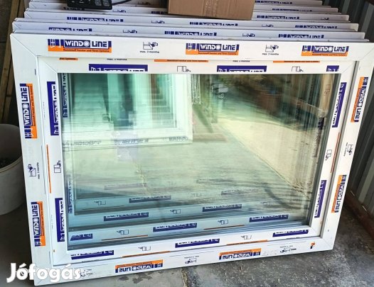 Új 120 x 90 Bukó-nyíló műanyag ablakok!