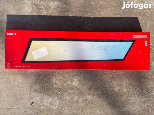 Új 120x25 cm Brilo Briloner 7167-015 Mennyezeti Piatto Lámpa LED Panel