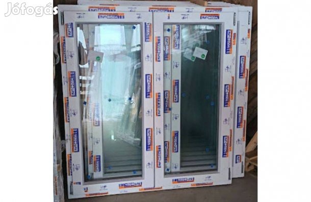 Új 125 x 135 műanyag bukó-nyíló kétszárnyú ablakok!