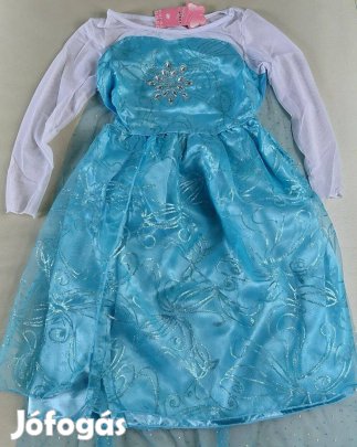 Új,128/140-s Jégvarázs, Frozen, Elsa, Elza jelmez,7-9 év