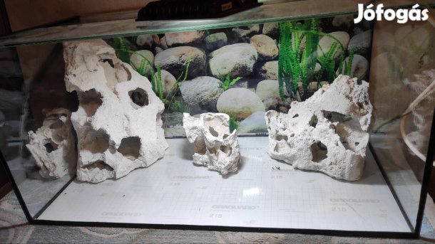 Új 128 literes akvárium kivehető csúszó tetőüvegekkel garanciával 