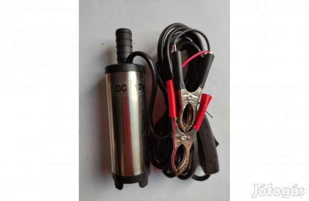 Új 12v -os üzemanyag szivattyú kapcsolóval - 38mm - 12L/perc 3M kábel