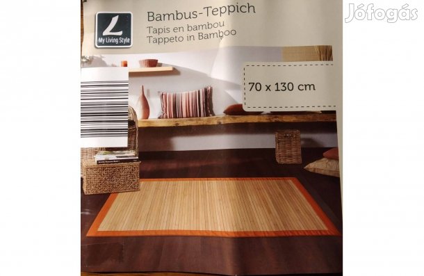 Új 130X70 CM Bambusz Szőnyeg Bambusz Szőnyeg 2-3 Dbvan kétféle kivitel