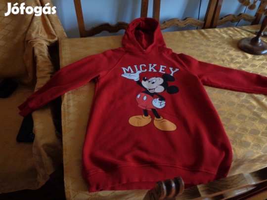 Új 134 es Zara piros kapucnis lány szabadidős tunika