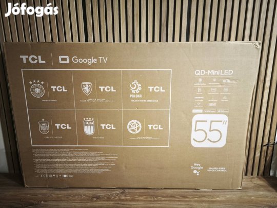 Új 144HZ! QD Prémium Miniled. SMART WIFI 140CM TCL LED TV! 