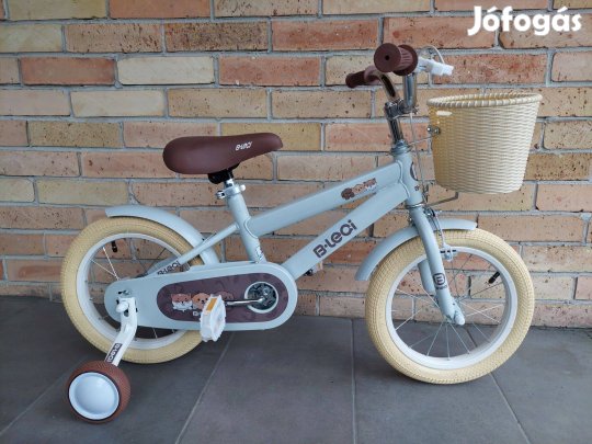 Új 14 gyerek bicikli, gyerek kerékpár 14" kontrás